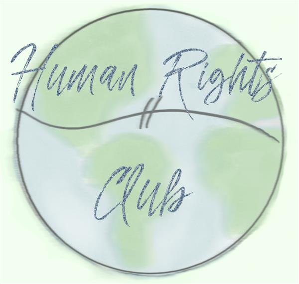 Human Rights Club logo created by Leah Ryan, class of 2023